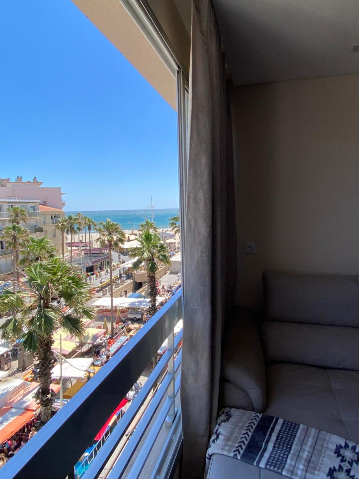 Appartement T2 Vue Sur Mer, Place Mediterranee Canet-en-Roussillon Dış mekan fotoğraf